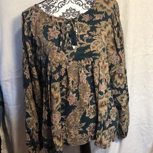 Denim and Supply Ralph Lauren peasant blouse